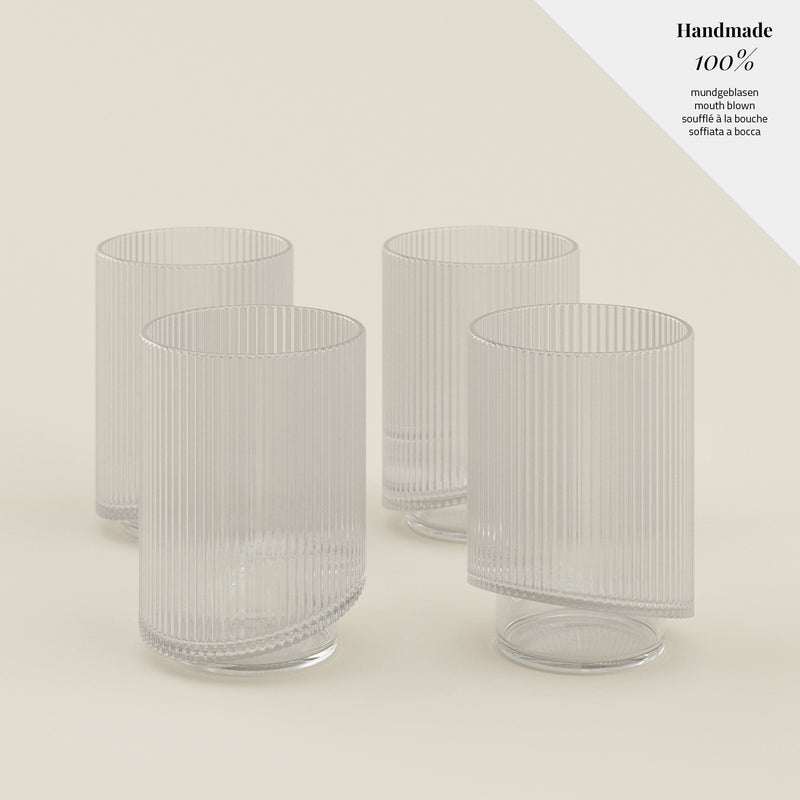 Glasgow Grooved tumblers