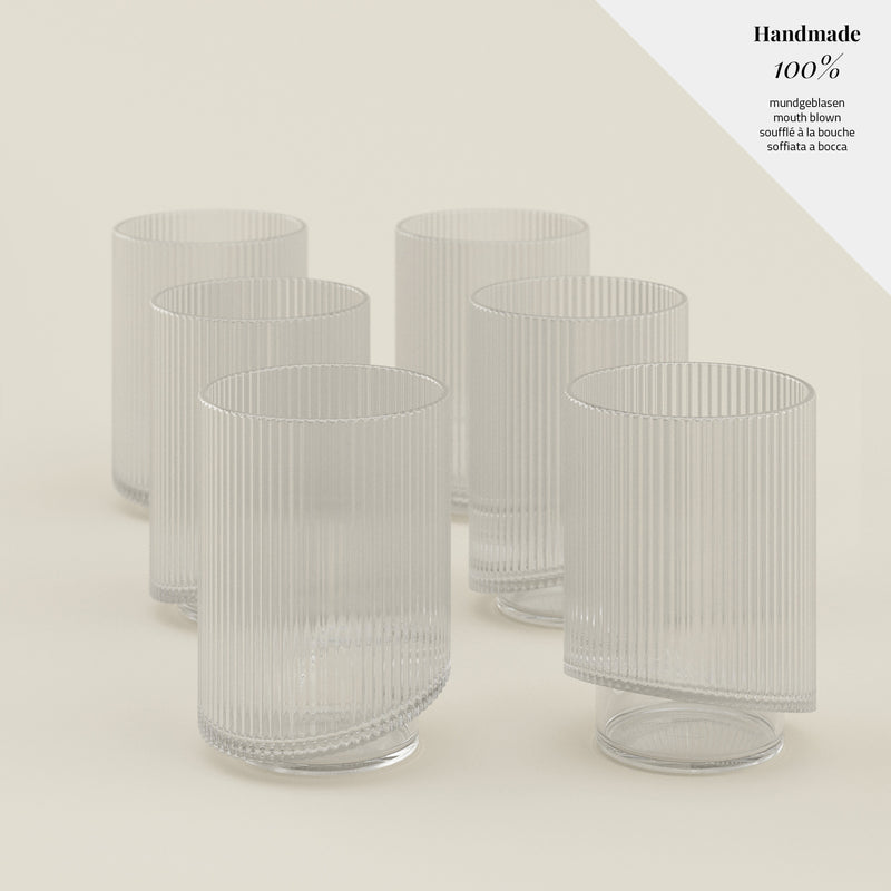 Glasgow Grooved tumblers