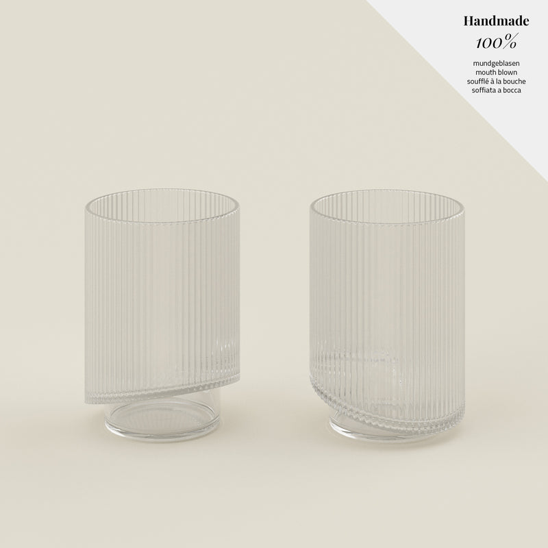 Glasgow Grooved tumblers